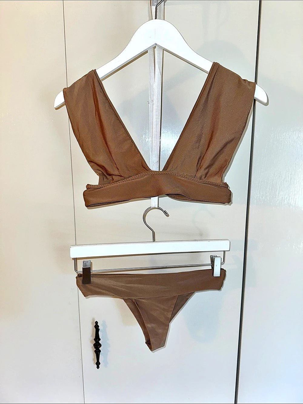 Brown Modern Bikini Set